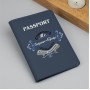 Обложка для паспорта "Velvet" с именной гравировкой