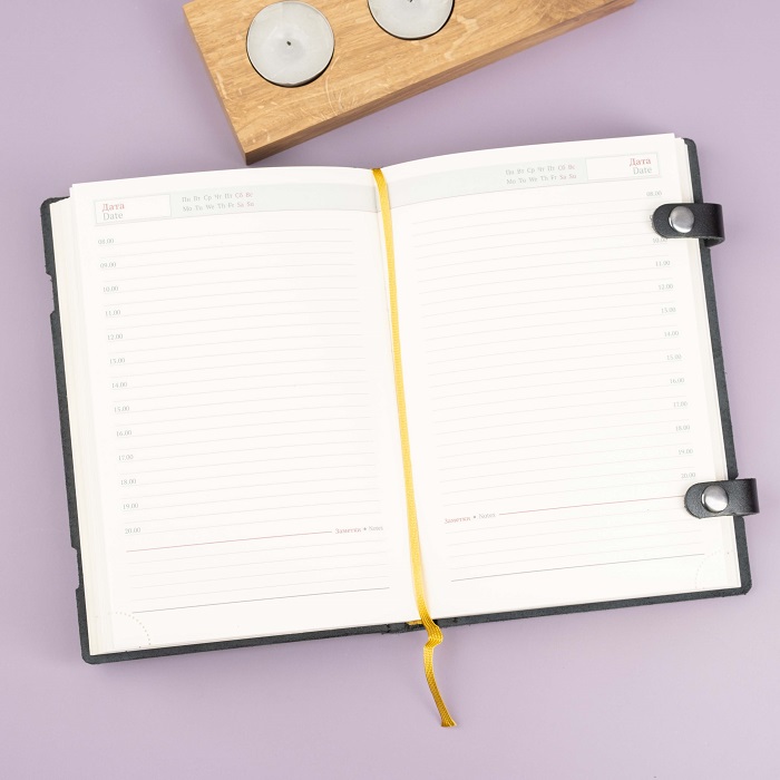 Набор ежедневник с ручкой "Senzo" с именной гравировкой 