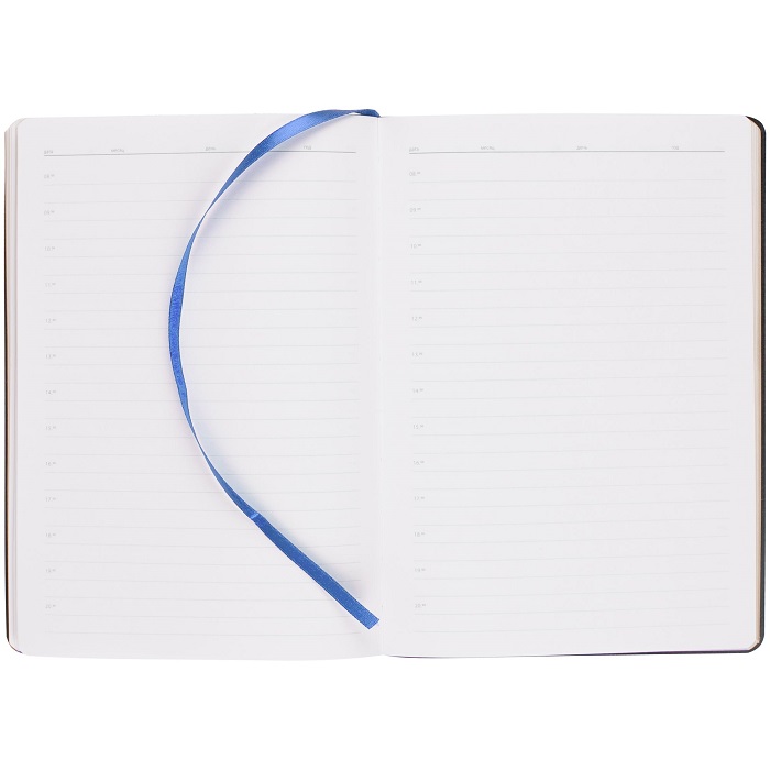 Набор ежедневник с ручкой "Flex" в коробке с именной гравировкой