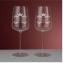 Пара бокалов для вина "Barolo" с именной гравировкой 