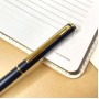 Шариковая ручка с именной гравировкой "Marezo" синий