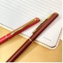 Шариковая ручка с именной гравировкой "Marezo", красный