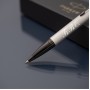 Ручка шариковая Parker IM с именной гравировкой, цвет серебро/черный