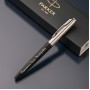 Ручка-роллер Parker Jotter с именной гравировкой, цвет черный