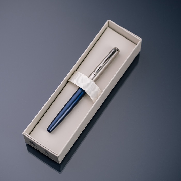 Ручка-роллер Parker Jotter с именной гравировкой, цвет синий - купитьнедорого в интернет-магазине PRESENTIQUE