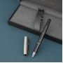 Ручка-роллер Parker Sonnet черный/серебро с именной гравировкой