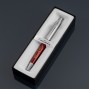 Шариковая ручка на кнопке Pierre Cardin с гравировкой, цвет красный