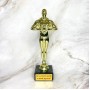 Статуэтка "Оскар" на мраморном постаменте с гравировкой 
