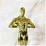 Статуэтка "Оскар" на мраморном постаменте с гравировкой 